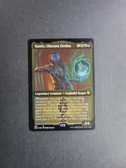 Kamiz, Obscura Oculus Magic The Gathering Foil Mythic Display (Thick Stock) - Image 2
