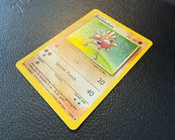 1999 POKEMON TCG HITMONCHAN BASE SET HOLO RARE UNLIMITED 7/102 VLP/LP - Image 2