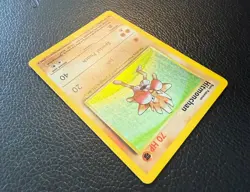 1999 POKEMON TCG HITMONCHAN BASE SET HOLO RARE UNLIMITED 7/102 VLP/LP - Image 3