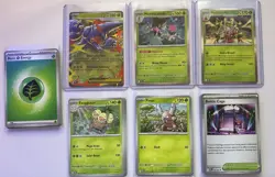 60 Pokemon Card Lot Grass Type Deck - Holos & EX - Crafting or Deck Building - Image 1