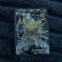 Pikachu EX XY124 Black Star Promo 2016 Holo Pokemon Card TCG - Image 1