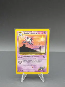Pokemon TCG Sabrina's Haunter 55/132 Gym Challenge LP - Image 1