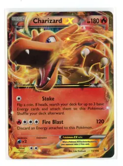 Charizard EX 11/106 Ultra Rare Holo XY - Flashfire Pokemon TCG - Image 1