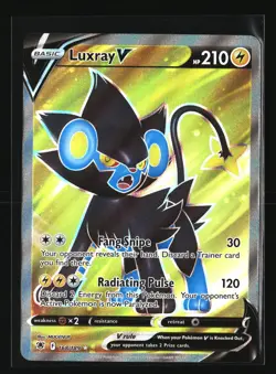 Pokemon LUXRAY V 168/189 Full Art Ultra Rare (SWSH Astral Radiance) NM/Near Mint - Image 1