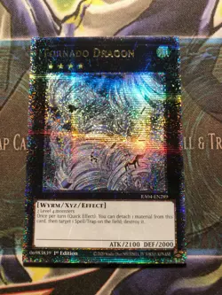 * TORNADO DRAGON * 1ST EDITION QUARTER CENTURY SECRET RARE RA04-EN289 YUGIOH! - Image 1