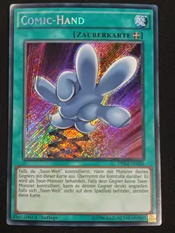 Comic-Hand DRL2-DE026 Secret Rare Deutsch EX YUGIOH - Image 1