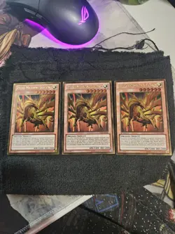 X3 Yu-Gi-Oh! Prime Material Dragon - PGLD-EN065 - Gold Rare - Image 1