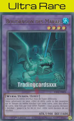 Yu-Gi-Oh! Boudragon des Marais : UR RA01-FR028 - Image 1