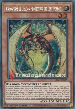 Yu-Gi-Oh! Ringowurm, le Dragon Protecteur des Cent Pommes : PSE MP24-FR080 - Image 1
