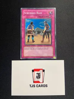 Scrubbed Raid - Super Rare 1st Edition DP09-EN029 - LP - YuGiOh - Image 1