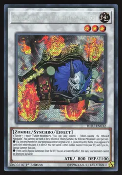 Oboro-Guruma, the Wheeled Mayakashi - HISU-EN032 - Secret Rare - Yugioh - Image 1