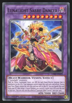 Lunalight Sabre Dancer - LDS2-EN129 - Common - 1st Edition Yugioh - Image 1