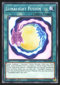 Lunalight Fusion - LDS2-EN130 - Common - 1st Edition Yugioh - Image 1