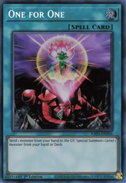 Yugioh One for One RA03-EN056 - Secret Rare - Image 1
