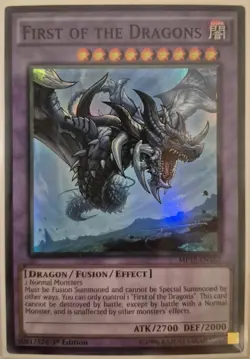 YuGiOh First of the Dragons Super Rare 1st Edition MP15-EN162 - Image 1