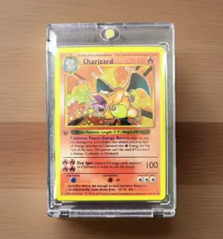 Pokemon CHARIZARD Collection Cards with Card Brick 1996 1st Edition DIY - Image 1