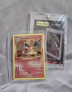 Pokemon CHARIZARD Collection Cards with Card Brick 1996 1st Edition DIY - Image 3