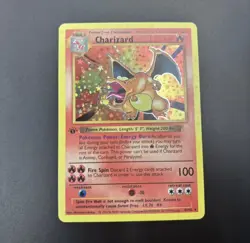 Pokemon 1st Edition CHARIZARD Collection Card - Image 1