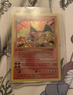 Pokemon 1st Edition CHARIZARD Collection Card - Image 3