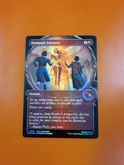 1x Demand Answers | FOIL Showcase | Murders at Karlov Manor | MTG Magic Cards - Image 3