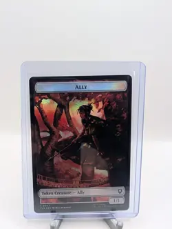 Ally 0004 / Clue 0015 Double-Sided Token Avatar: The Last Airbender MTG - Image 1