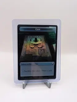 Ally 0004 / Clue 0015 Double-Sided Token Avatar: The Last Airbender MTG - Image 2