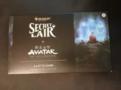 Secret Lair x Avatar The Last Airbender: A Lot to Learn Foil IN HAND - Image 1
