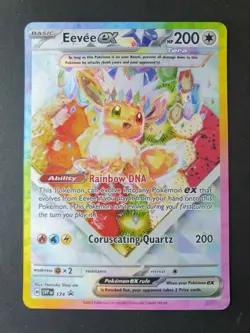 Eevee ex 174/SVP Black Star PROMO Prismatic Evolutions SPC Pokemon Card | NM - Image 1