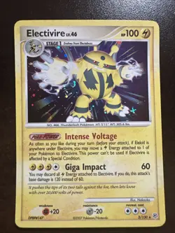 Electivire 3/130 Holo Rare DMG Pokemon TCG Diamond & Pearl - Image 1