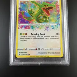 PSA 10 Rayquaza 138/185 Pokemon Vivid Voltage Amazing Rare Holo Graded Card - Image 3