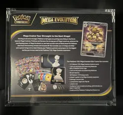 Pokemon Center ETB Mega Evolution Gardevoir Elite Trainer FACTORY SEALED W/ Case - Image 2