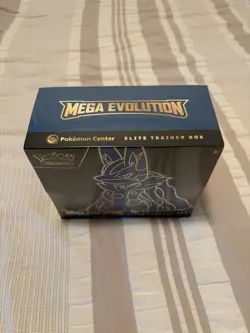 Pokemon Mega Evolution Pokemon Center ETB Lucario FACTORY SEALED - Image 5