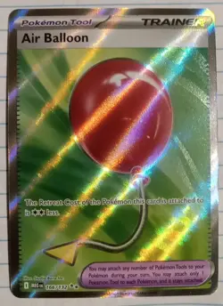 Air Balloon 166/132 Ultra Rare Holo Pokemon Card | Mega Evolution | Near Mint - Image 1