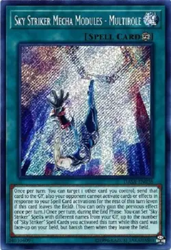 *** SKY STRIKER MECHA MODULES- MULTIROLE *** SECRET RARE DASA-EN038 YUGIOH! - Image 1