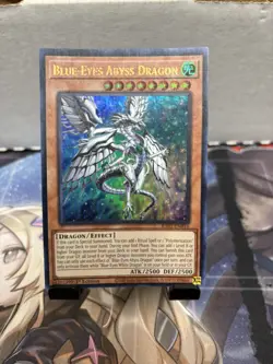 Yu-Gi-Oh! Blue-Eyes Abyss Dragon 1st Ed. RA01-EN016 Ultra Rare NM x1 - Image 1