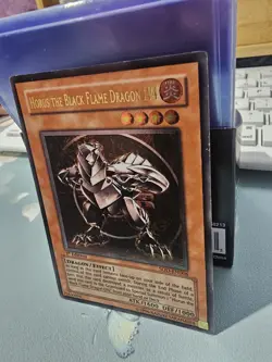 Yugioh - Horus the Black Flame Dragon LV4 - SOD-EN006 - Ultimate Rare - 1st. Ed. - Image 3