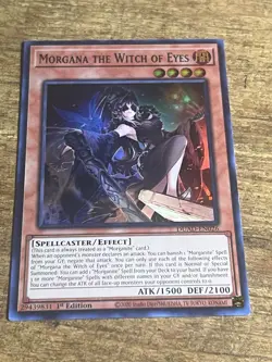 Yugioh Duelist's Advance - Morgana the Witch of Eyes - Super Rare - DUAD-EN026 - Image 1