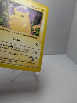 Pikachu 1999 Base Set 58/102 Light Played LP Vintage Yellow Cheeks Pokemon Card - Image 2