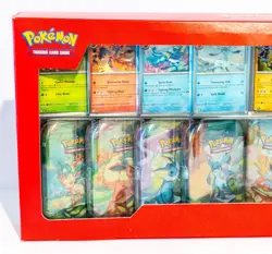 Pokemon TCG Prismatic Evolutions 8-Pack Mini-Tins with Promo Cards, Costco - New - Image 2
