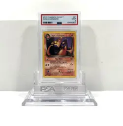 DARK CHARIZARD 21/82 POKEMON CARD 1999 TEAM ROCKET - PSA 9 MINT 🚀 🔥 - Image 1