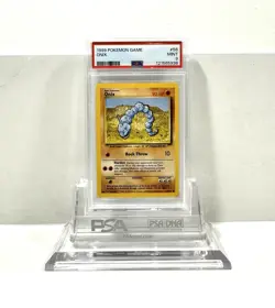 ONIX 56/102 - BASE SET 1999 POKEMON CARD - FRESH SLAB - PSA 9 MINT - Image 1
