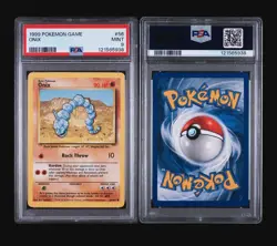 ONIX 56/102 - BASE SET 1999 POKEMON CARD - FRESH SLAB - PSA 9 MINT - Image 4