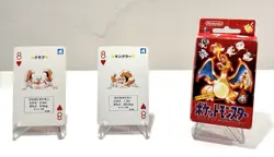 Kingler & Krabby - 1996 Pokemon Poker Playing Cards - Charizard Deck 8 Hearts - Image 1