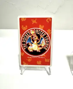 Kingler & Krabby - 1996 Pokemon Poker Playing Cards - Charizard Deck 8 Hearts - Image 5