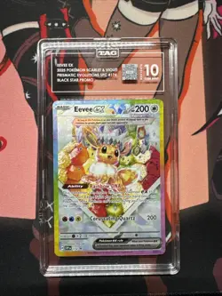 Eevee ex 174 Sv: Scarlet & Violet Promo Cards Holo TAG 10 Pokemon - Image 1