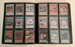 Yugioh Vintage 17 Foil/300 Card Binder Lot Dark Magician Blue-Eyes Red-Eyes - Image 4