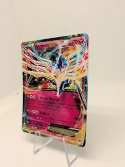Pokemon TCG Xerneas EX Black Star Promo Holo Rare Card XY07 - Image 2