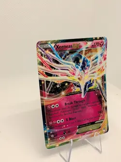 Pokemon TCG Xerneas EX Black Star Promo Holo Rare Card XY07 - Image 3