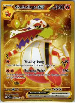 Skeledirge ex 272/193 SV02: Paldea Evolved - Pokemon Card - NM - Image 1