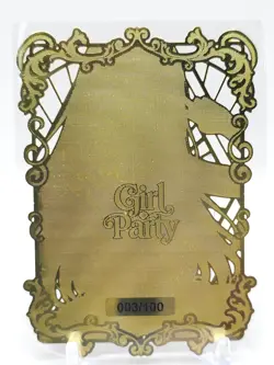 Goddess Story - Gold Metal Waifu Card - Ai Hoshino - NUMBERED #/100 - Image 2
